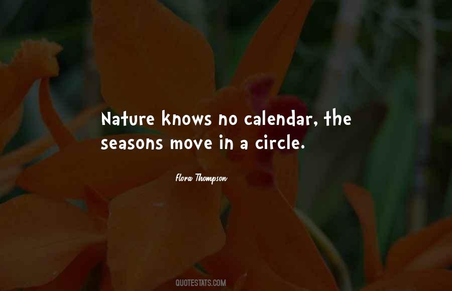 Quotes About Circles In Nature #1157602