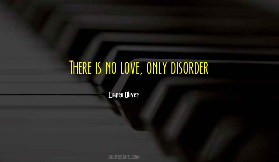 Love Disorder Quotes #257113