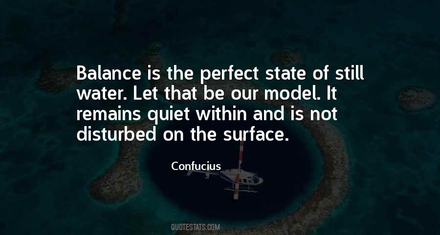 Perfect Balance Quotes #1275352