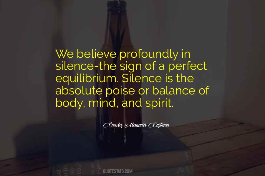 Perfect Balance Quotes #1570807