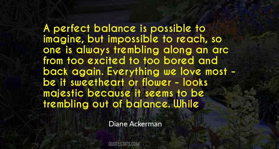 Perfect Balance Quotes #186333