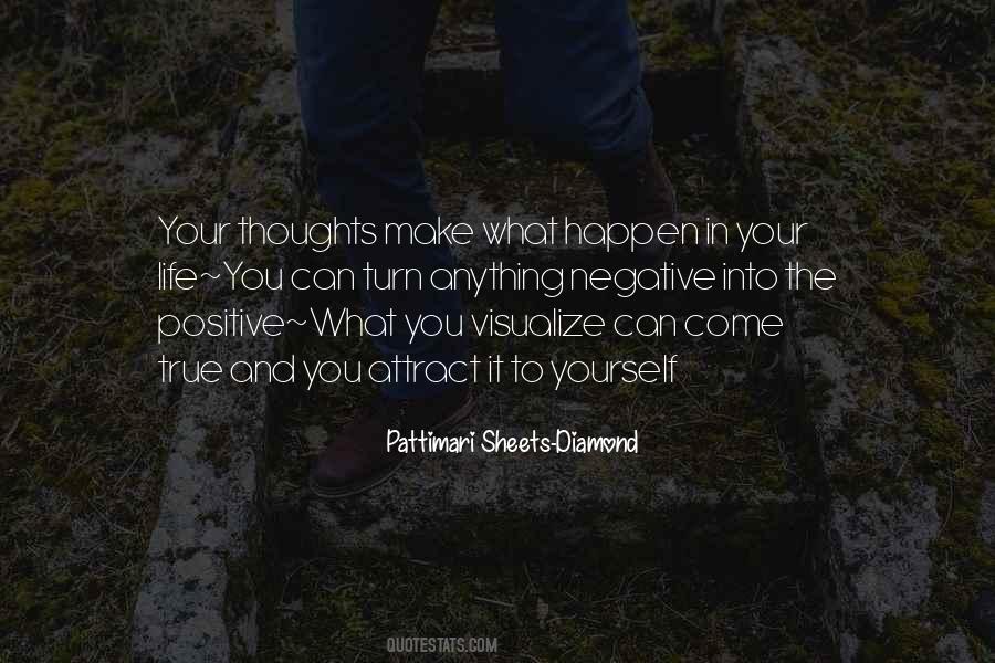 Quotes About Negative And Positive Thoughts #1030256