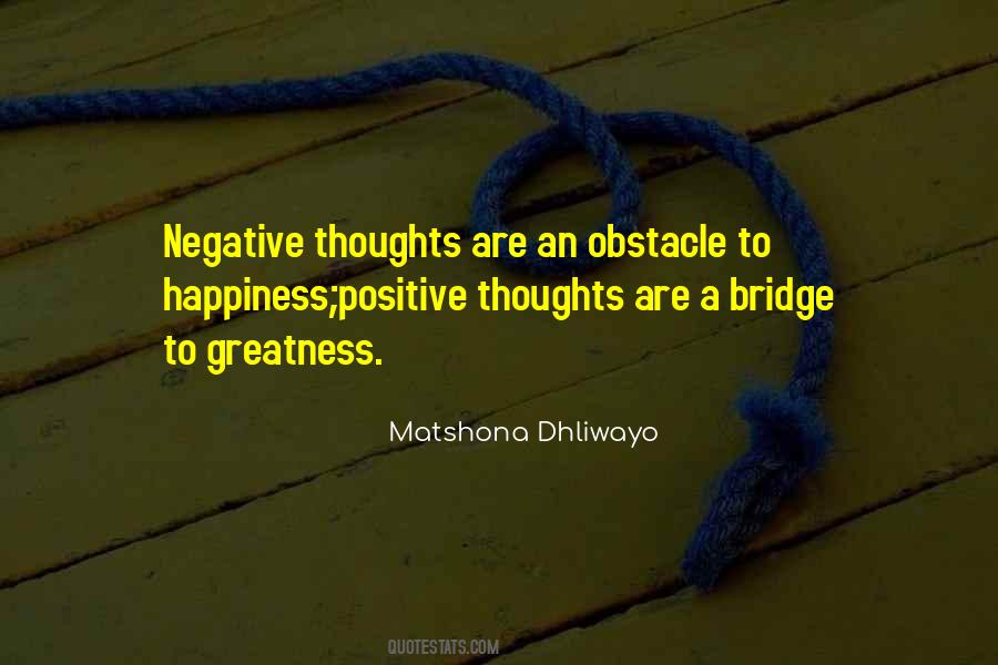 Quotes About Negative And Positive Thoughts #1168681