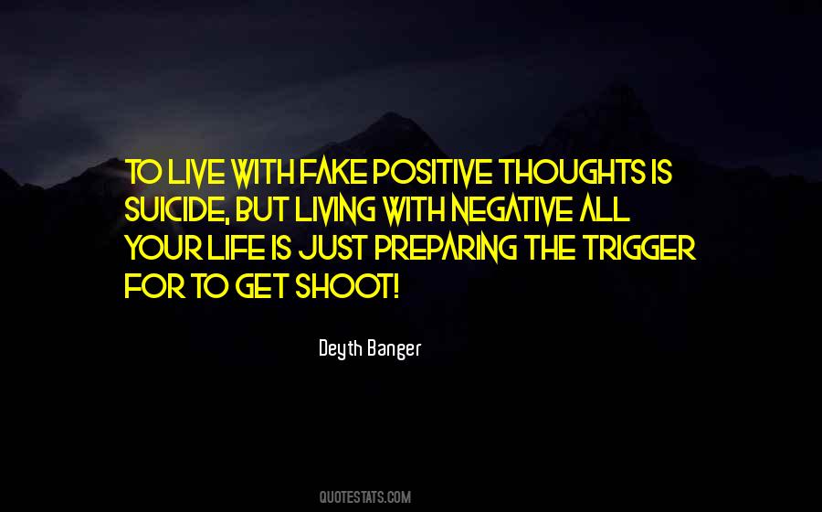 Quotes About Negative And Positive Thoughts #125211