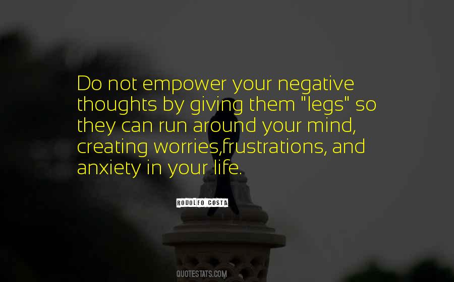 Quotes About Negative And Positive Thoughts #1763139