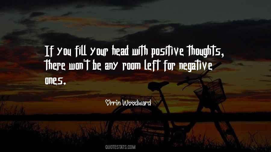 Quotes About Negative And Positive Thoughts #618556