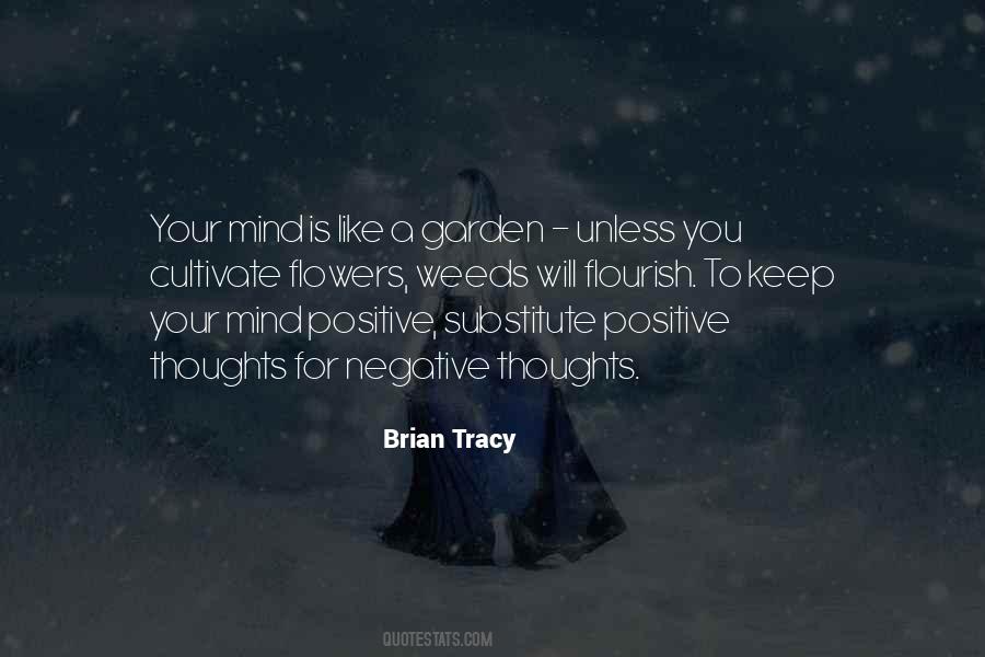 Quotes About Negative And Positive Thoughts #625200