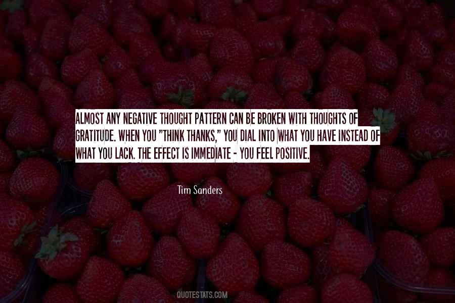 Quotes About Negative And Positive Thoughts #848216