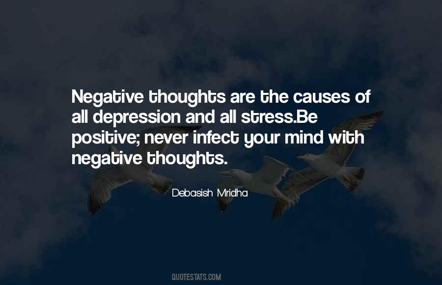 Quotes About Negative And Positive Thoughts #869912