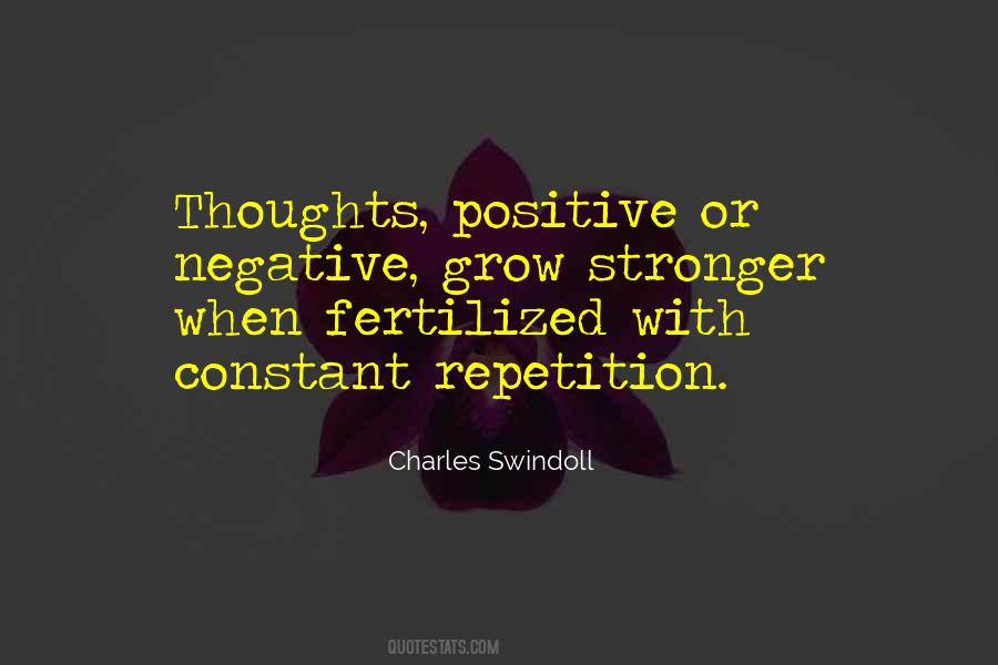 Quotes About Negative And Positive Thoughts #965679