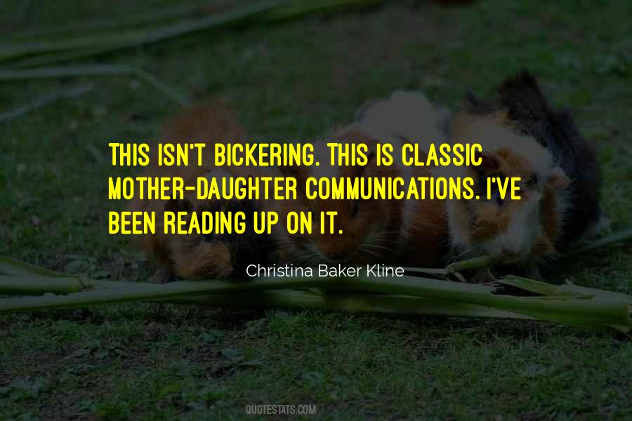 Quotes About Bickering #854368