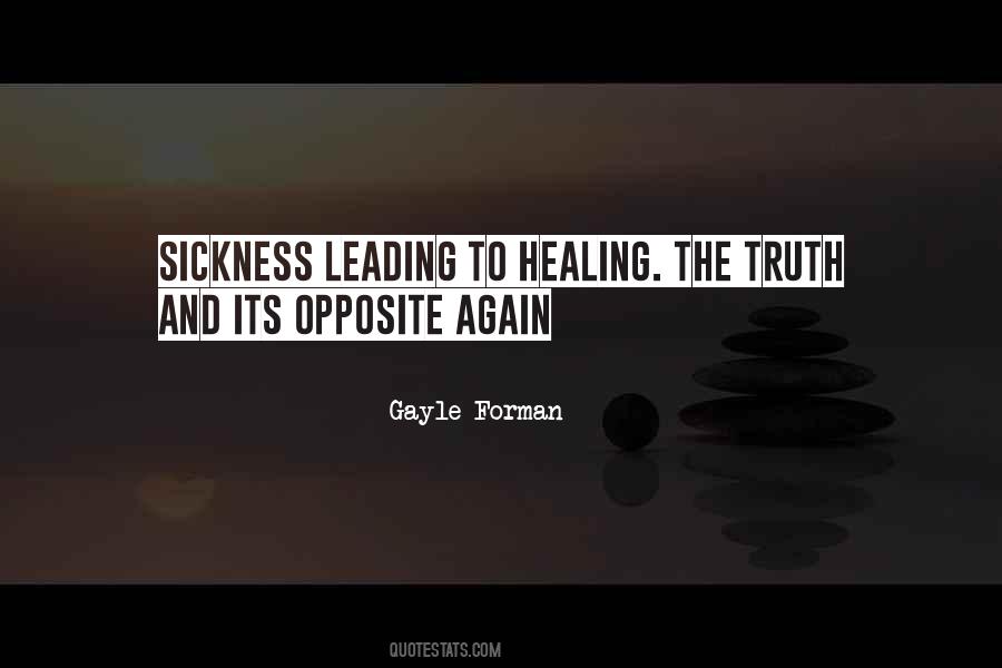 Quotes About Sickness And Healing #486464