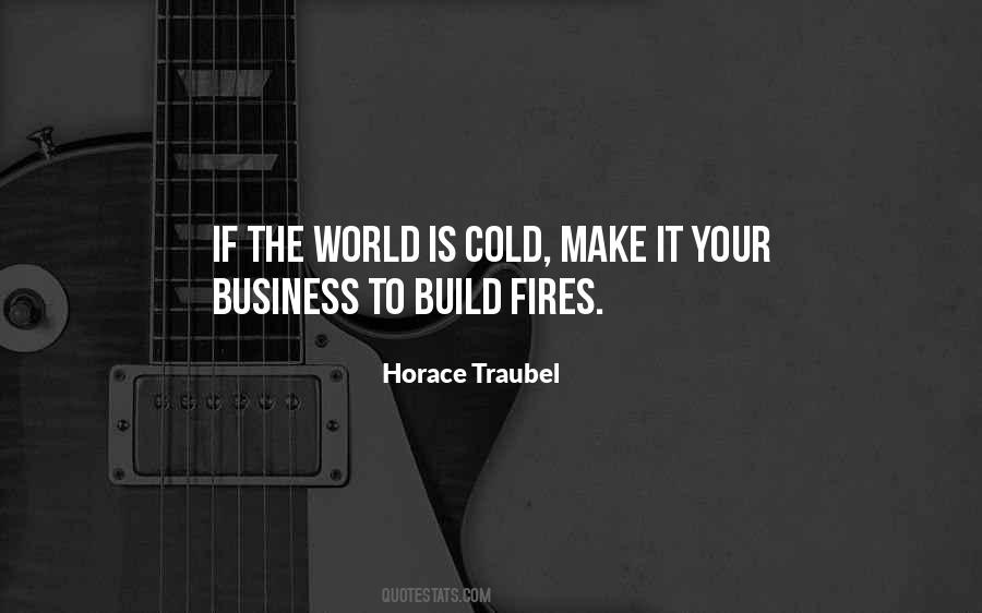 Quotes About Cold Fire #861732