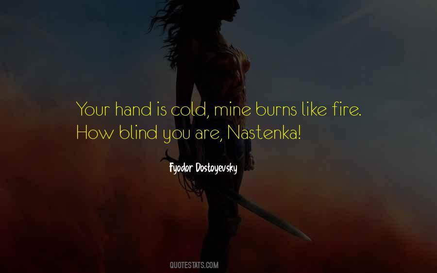 Quotes About Cold Fire #883863