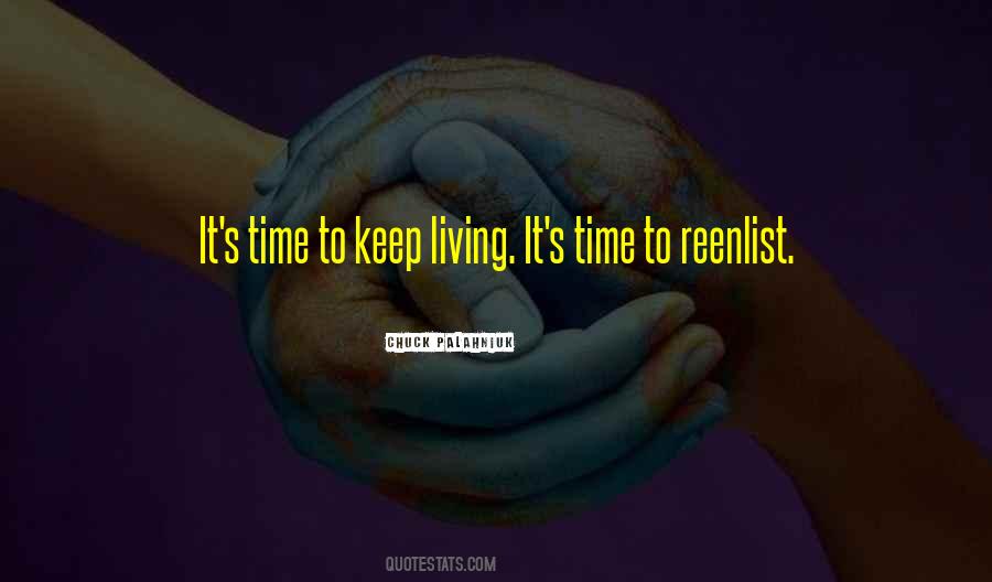 Quotes About It's Time #1784129