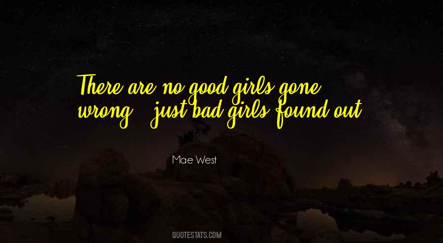 Bad Women Quotes #438073