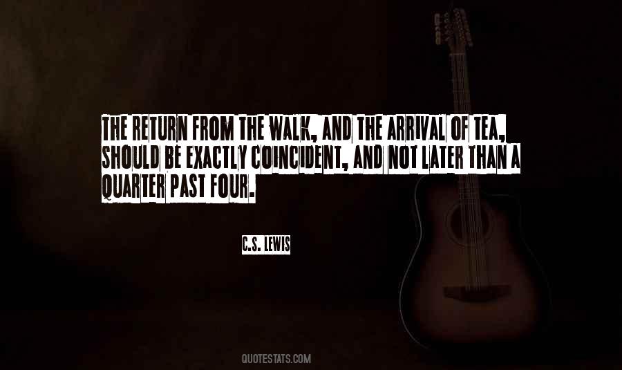 Past Walk Quotes #1150332
