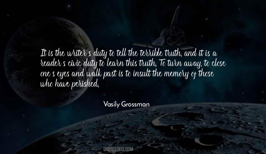 Past Walk Quotes #1228294