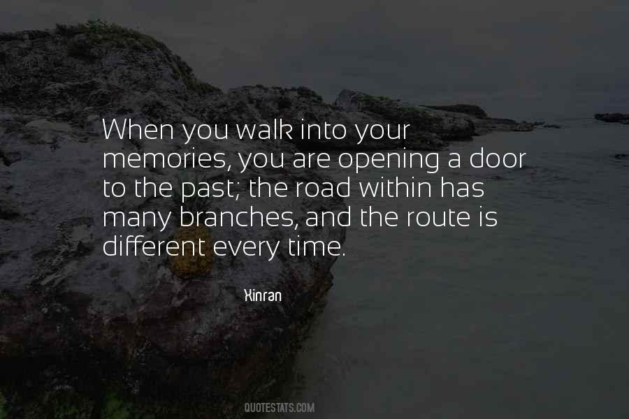 Past Walk Quotes #184848