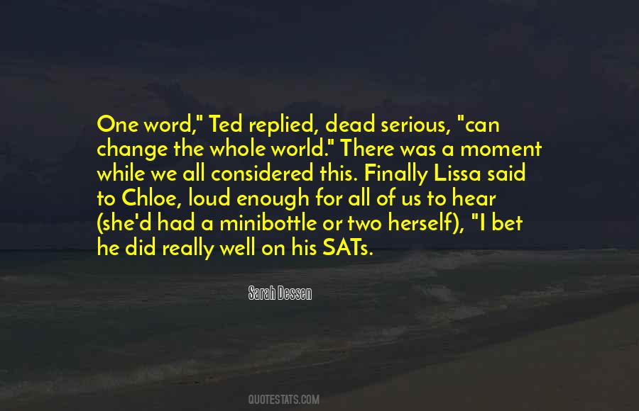 Quotes About The Sats #1239236