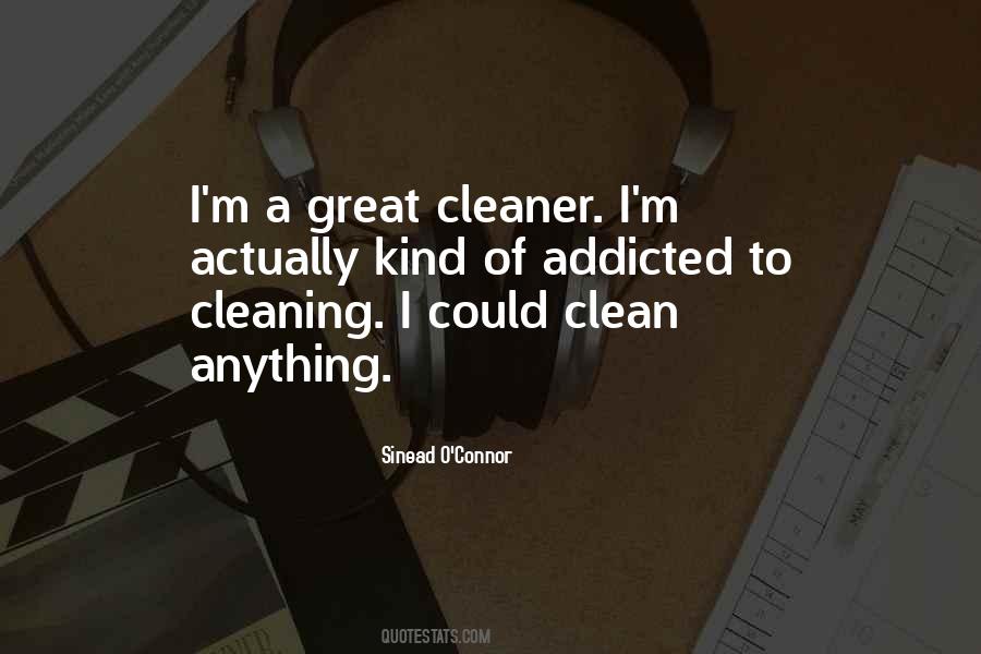 Quotes About Cleaning Up After Yourself #30969