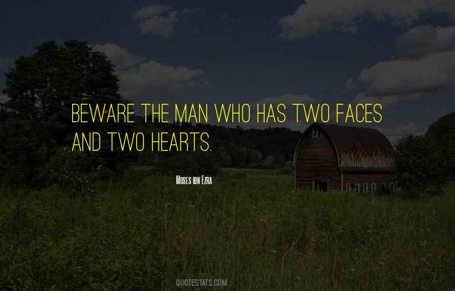Quotes About Two Faces #1173523