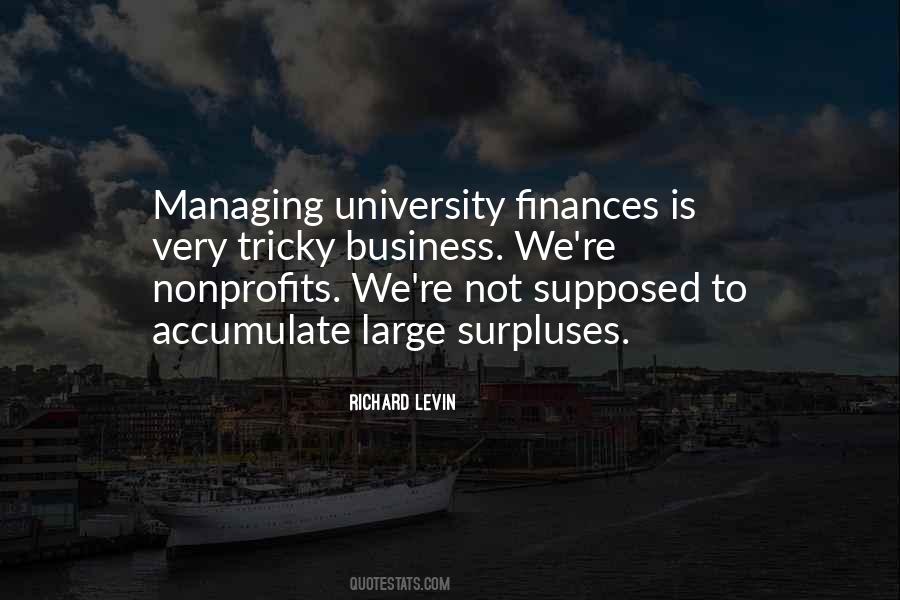 Quotes About Managing Finances #1577134