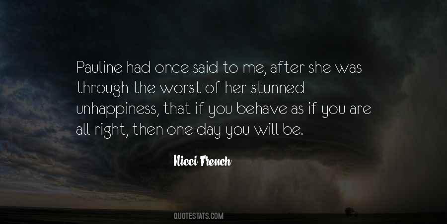Quotes About The Worst Day #284649