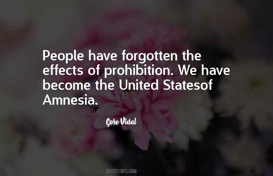 Quotes About Amnesia #1292231