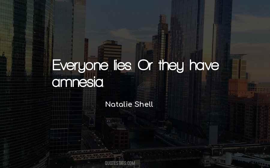 Quotes About Amnesia #253261