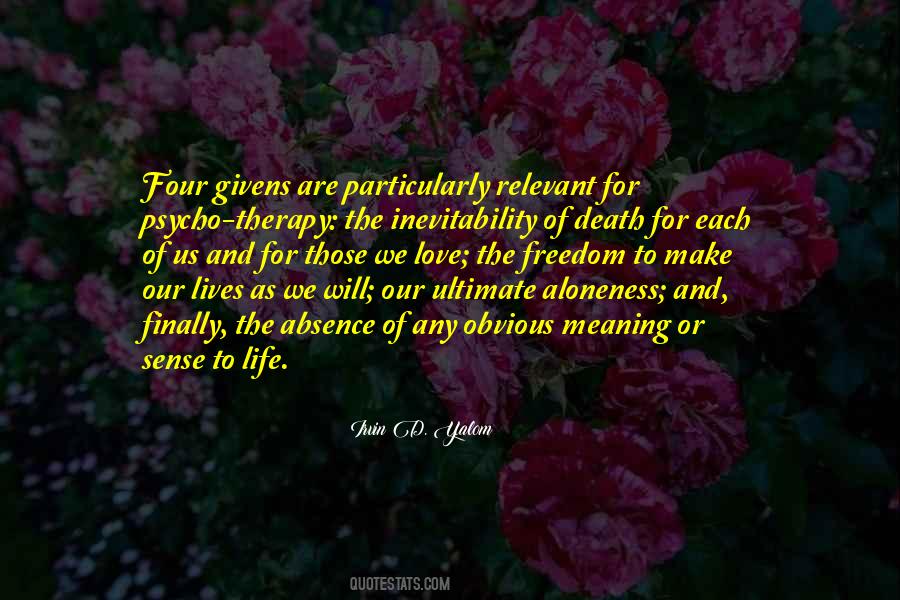Quotes About The Meaning Of Life And Love #1652035