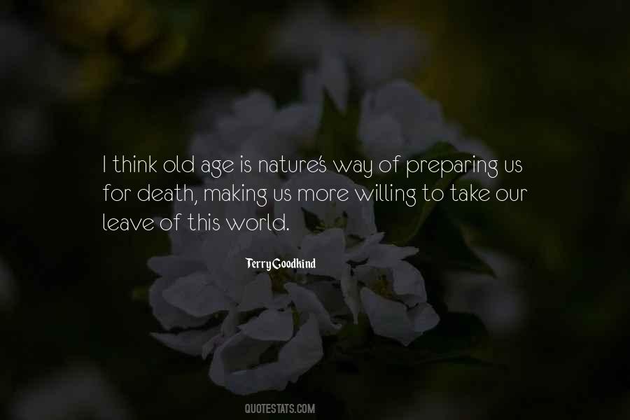 Quotes About Preparing For Death #1213740