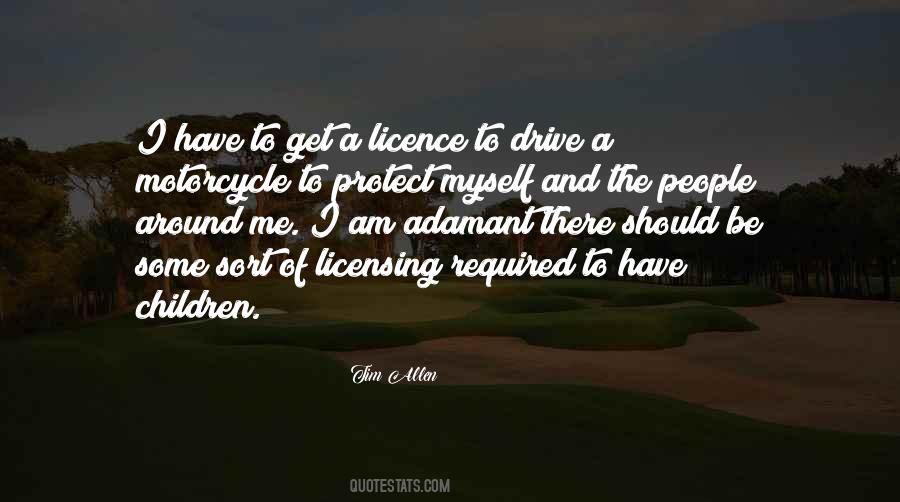 Quotes About Licensing #1374017