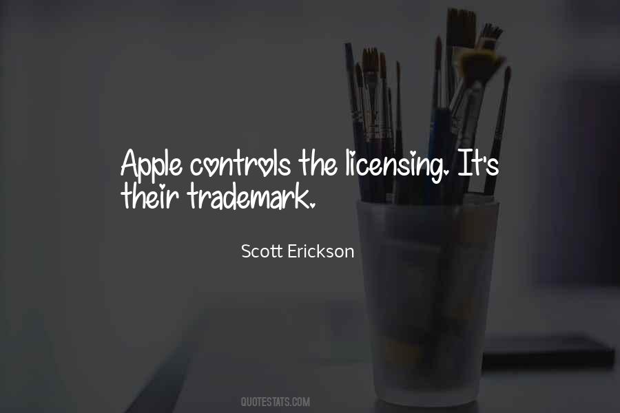 Quotes About Licensing #357471