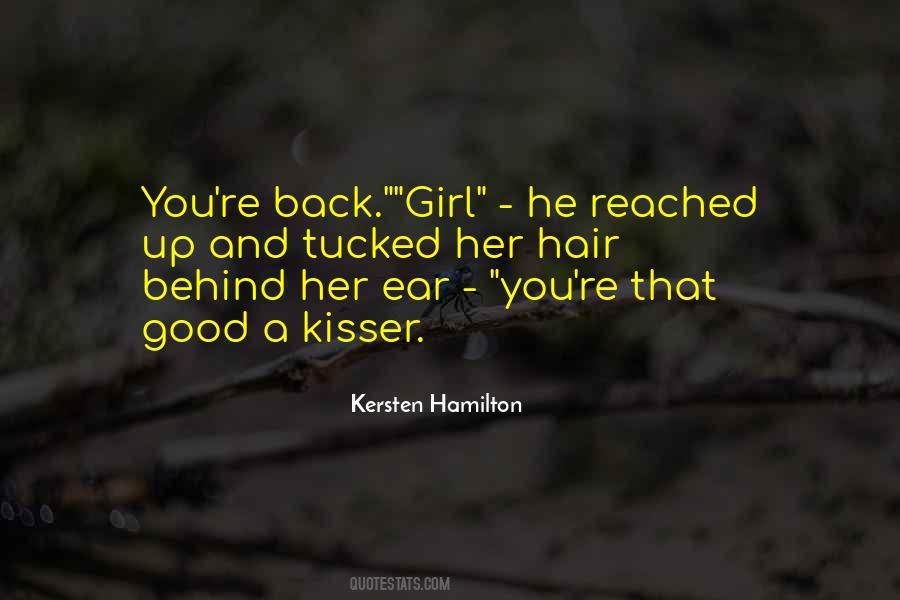 Quotes About Best Kisser #520615