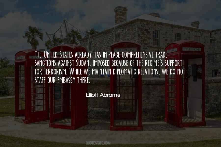 Quotes About Diplomatic Relations #1305047