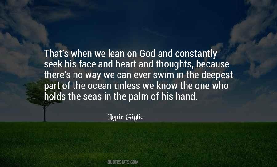 Quotes About God And The Ocean #1054048