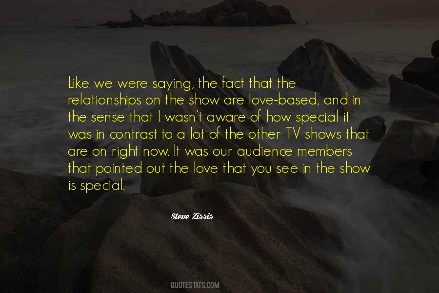 Quotes About Love Tv Shows #454300