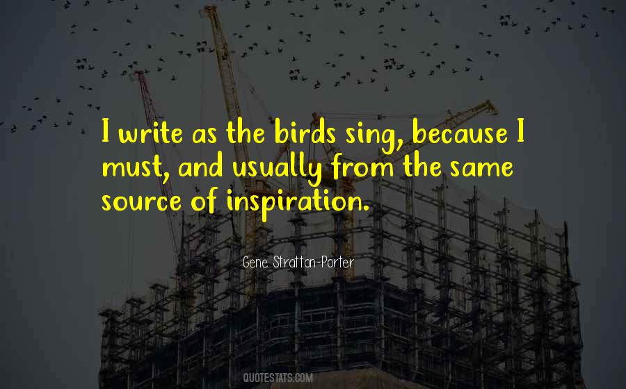 Quotes About The Birds #1224859