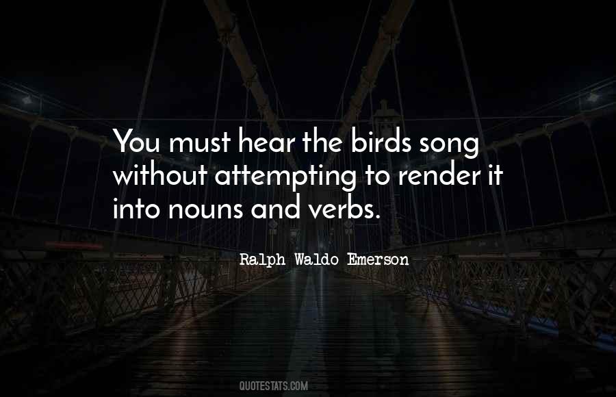 Quotes About The Birds #1239580