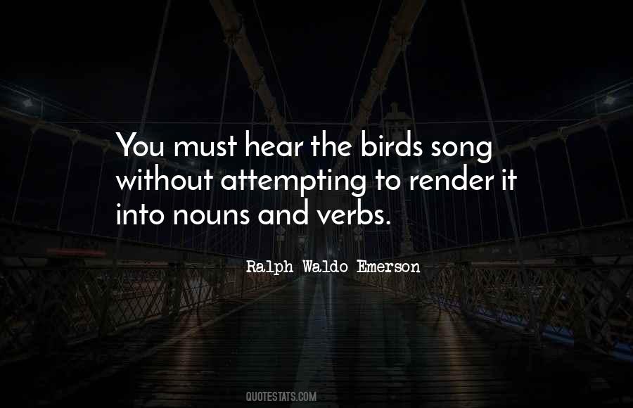 Quotes About The Birds #1239580
