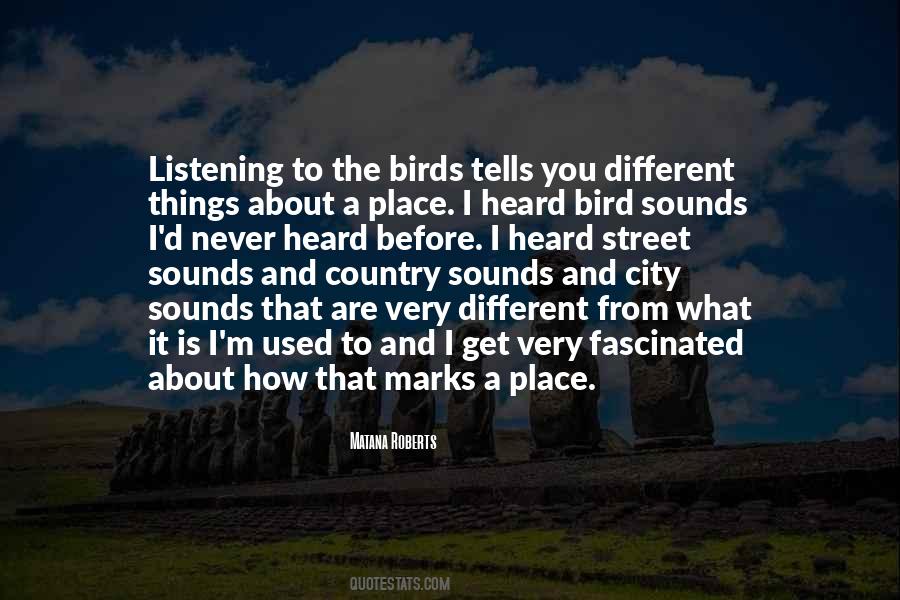 Quotes About The Birds #960492