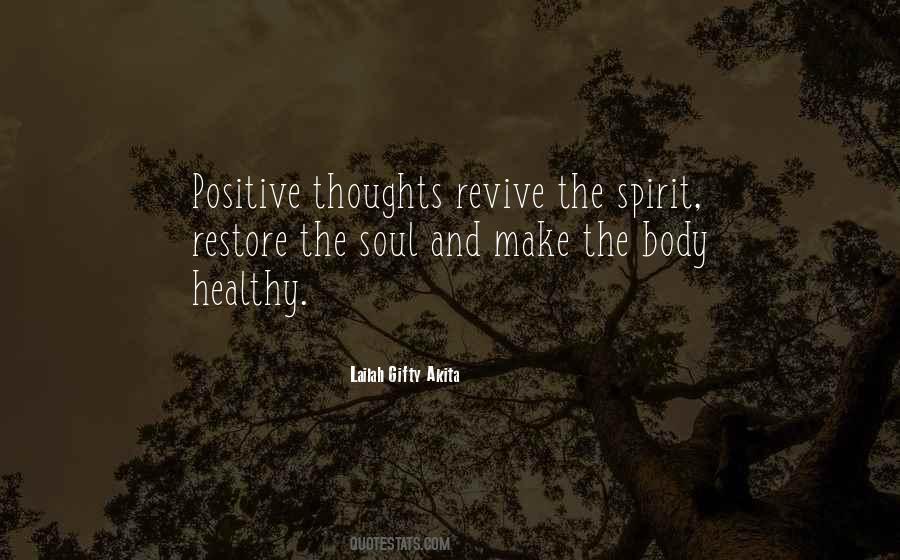 Quotes About The Soul And Spirit #66568