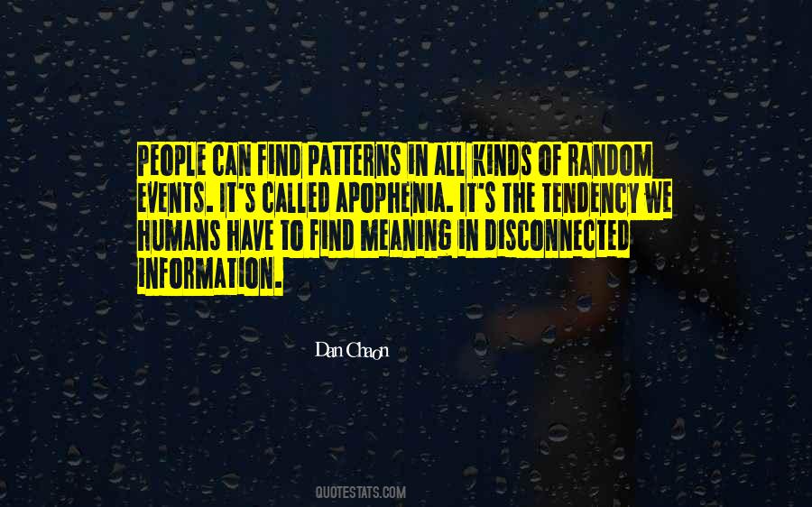Random Events Quotes #1122308