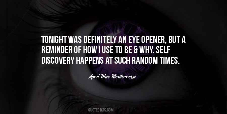 Random Events Quotes #1128949