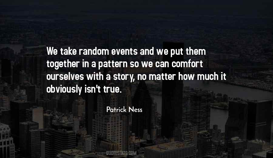 Random Events Quotes #489643