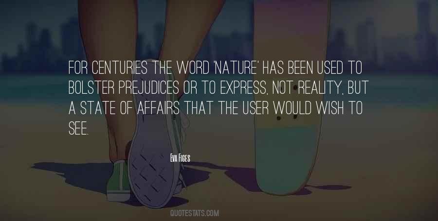 Quotes About The State Of Nature #8662