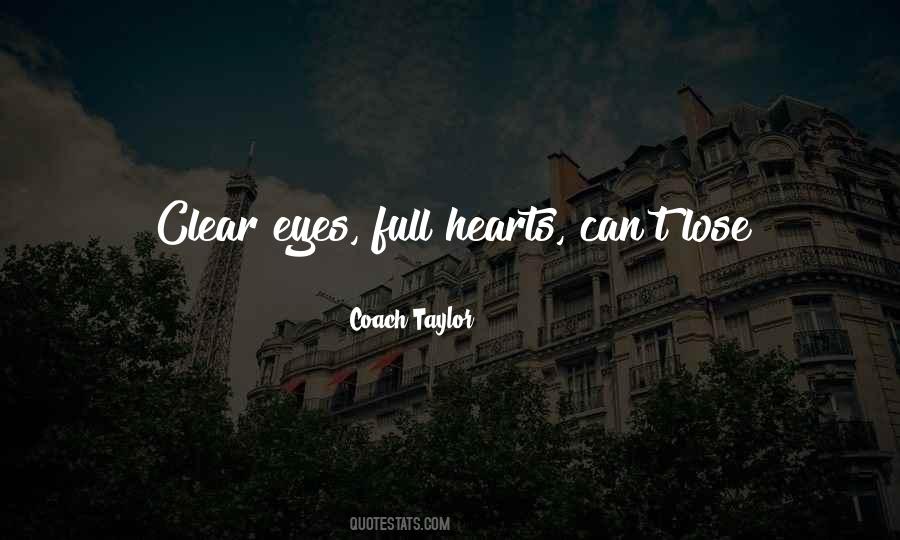 Quotes About Clear Eyes #1145460