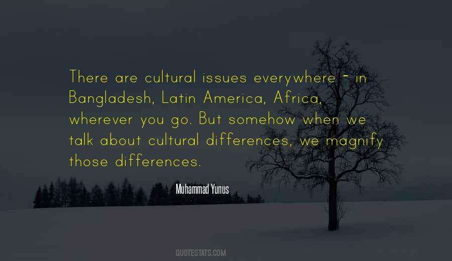 Quotes About Cultural Differences #759170
