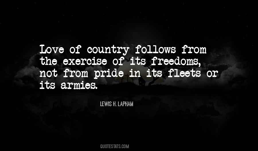 Quotes About Love Of Country #1665149